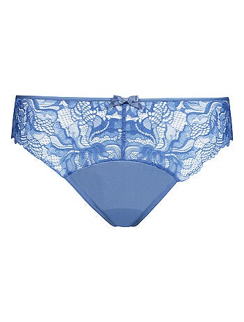 Culotte microfibre et dentelle florale Generous Essentiel