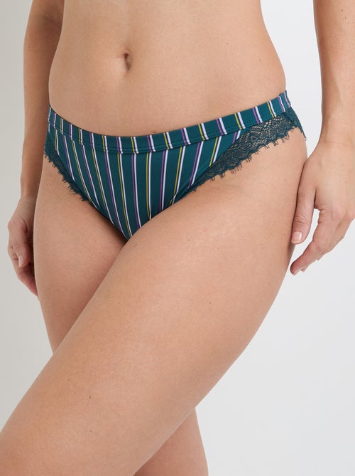 Culotte microfibre Gaston - RougeGorge Lingerie - Kiabi
