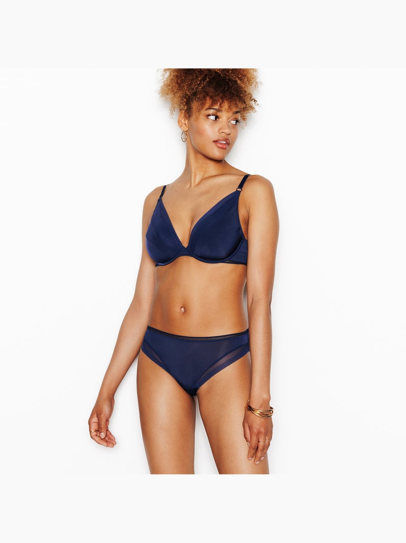 Culotte microfibre Ginny - RougeGorge Lingerie Bleu marine - Kiabi