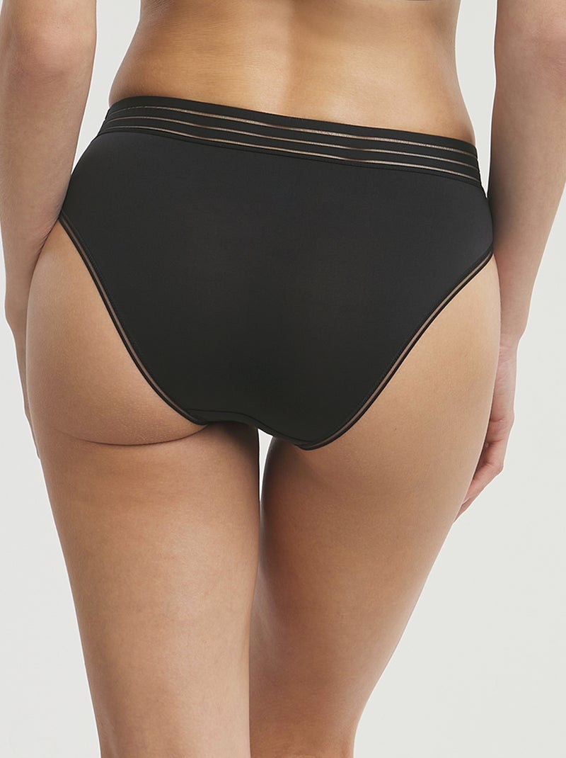 Culotte microfibre Oh My Dim's Noir - Kiabi