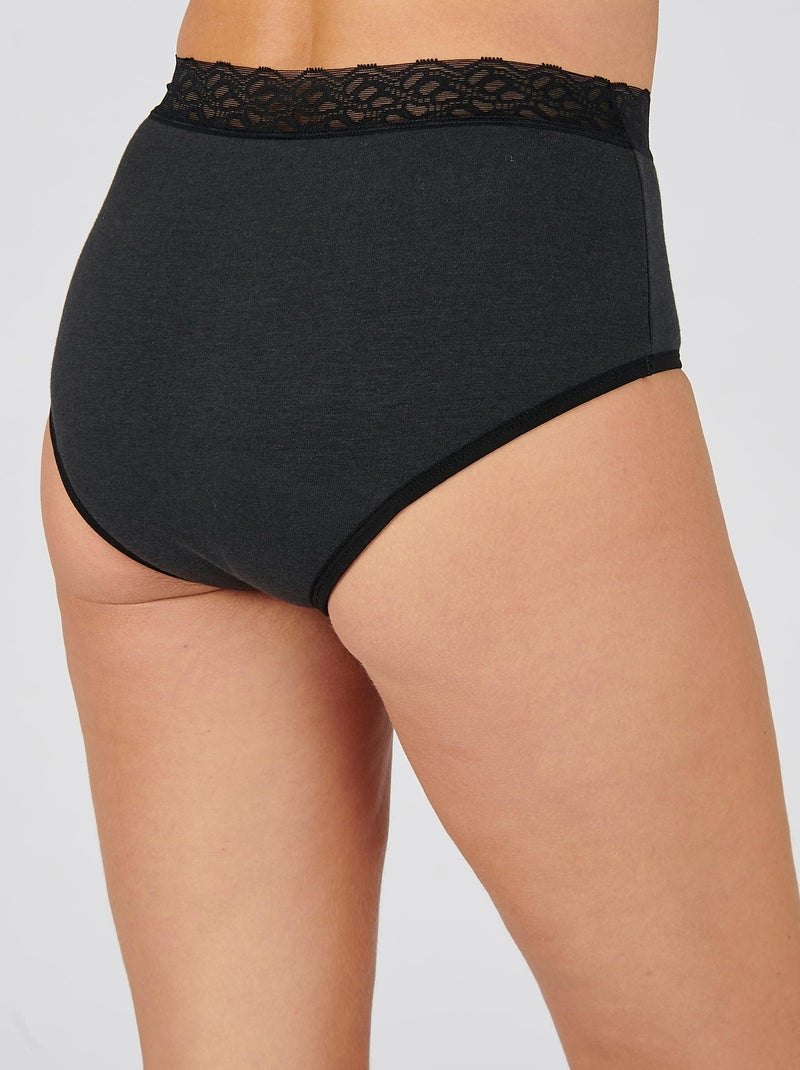 Culotte midi absorbante Confidence by Damart - Damart Noir - Kiabi