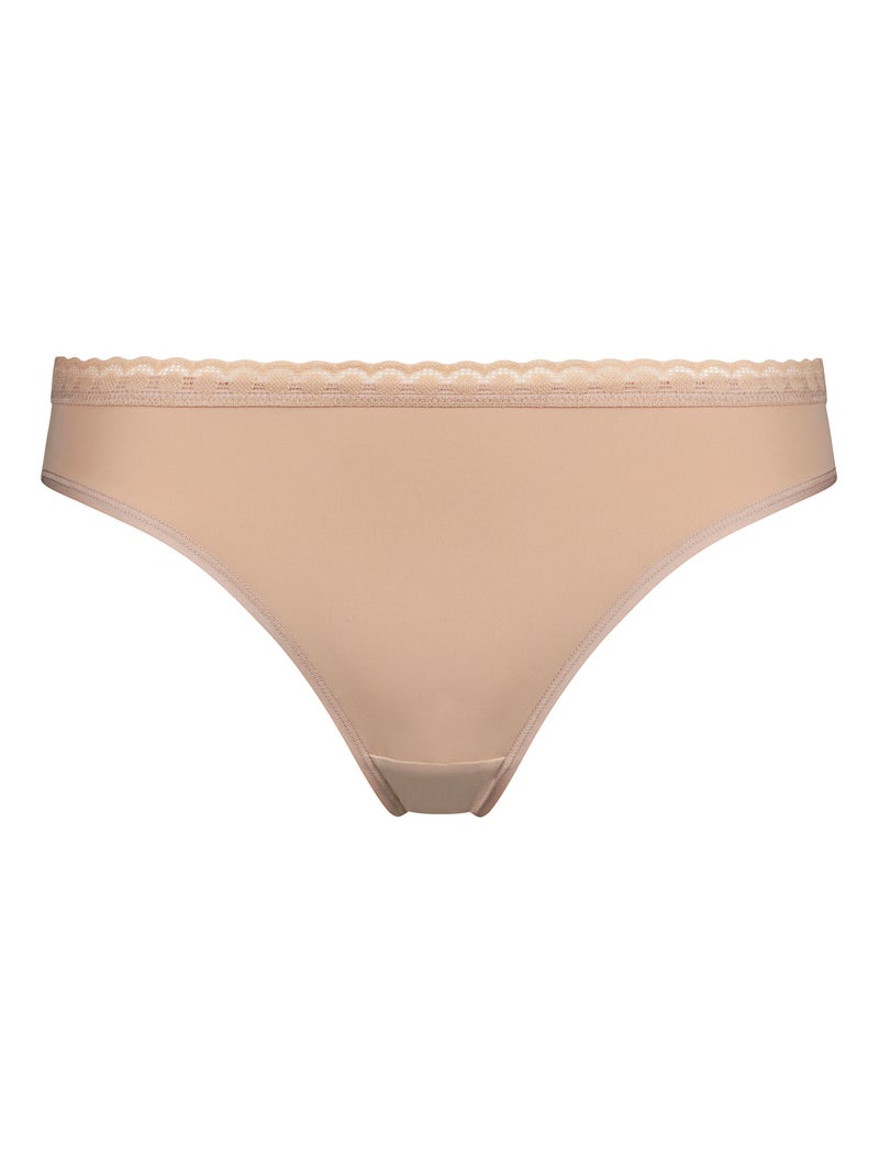 Culotte midi Daily Micro Beige sable - Kiabi