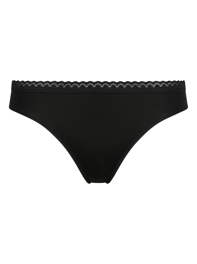 Culotte midi Daily Micro Noir - Kiabi