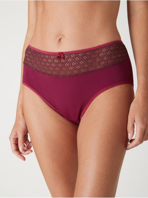 Culotte midi dentelle - DAXON - Kiabi