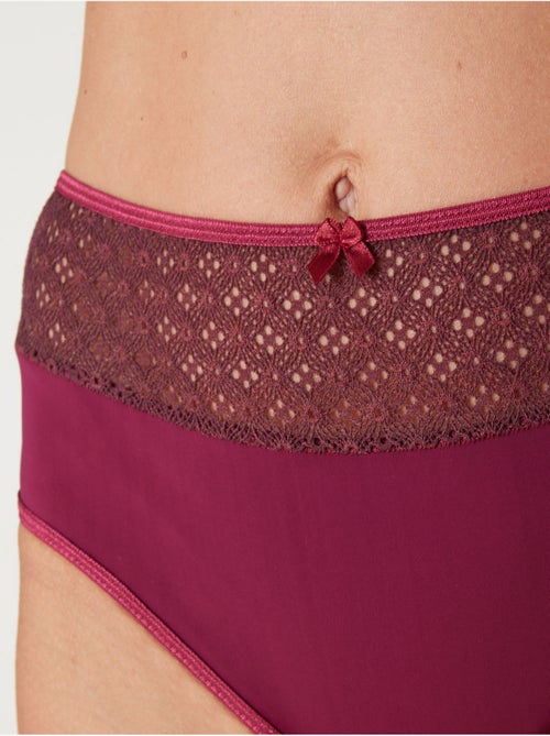 Culotte midi dentelle - DAXON - Kiabi