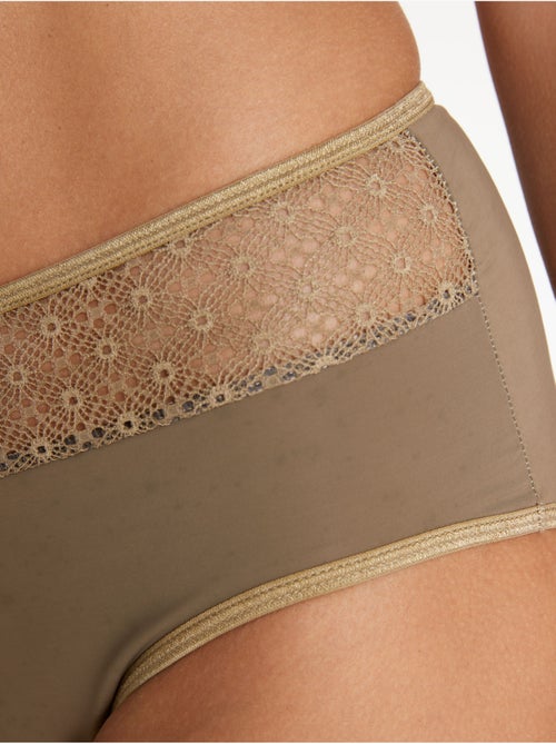Culotte midi dentelle - DAXON - Kiabi