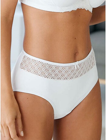 Culotte midi dentelle