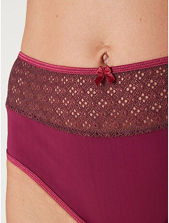 Culotte midi dentelle