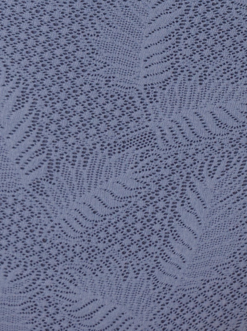 Culotte midi effet dentelle - Damart Bleu - Kiabi