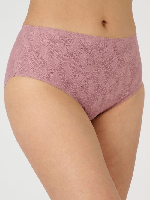 Culotte midi effet dentelle - Damart - Kiabi