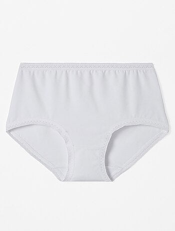 Culotte midi, en coton strech - Damart