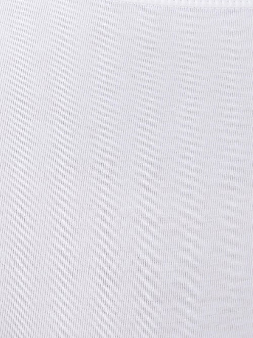 Culotte midi, en coton strech  - Damart - Kiabi