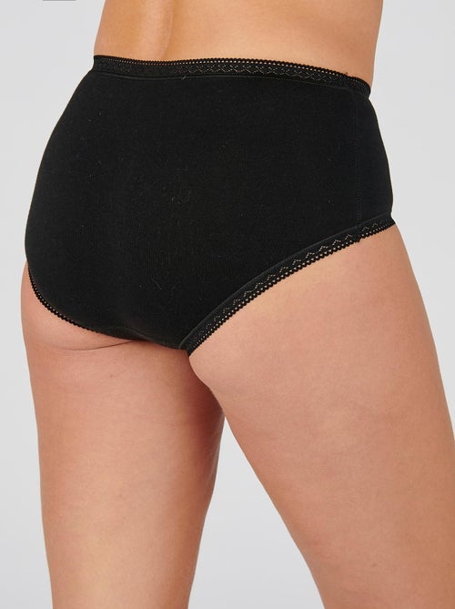 Culotte midi, en coton strech  - Damart - Kiabi