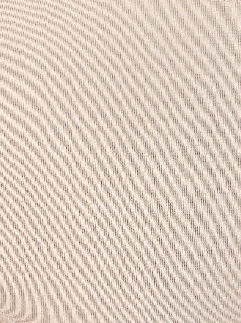 Culotte midi, en coton strech  - Damart Rose - Kiabi