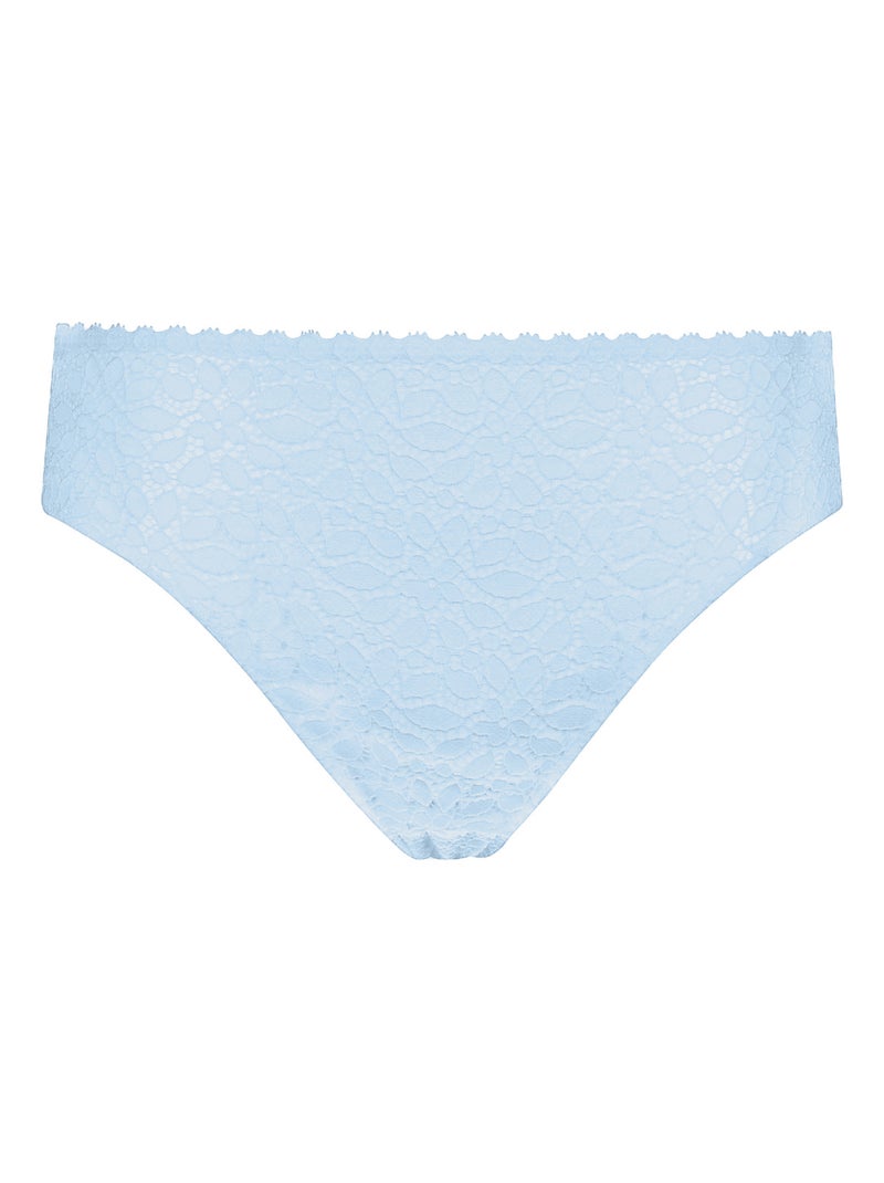 Culotte midi en dentelle Daily Dentelle Bleu clair - Kiabi