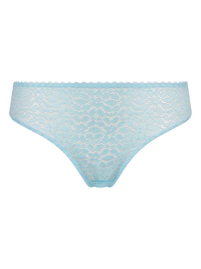 Culotte midi en dentelle Daily Dentelle Bleu clair - Kiabi