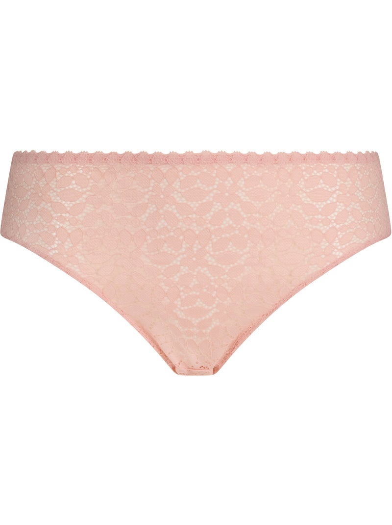 Culotte midi en dentelle florale Daily Dentelle Rose pâle - Kiabi