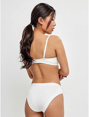 Culotte midi en microfibre
