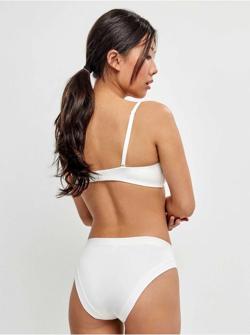 Culotte midi en microfibre - Kiabi