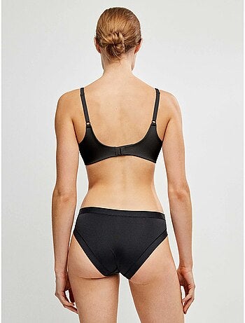 Culotte midi en microfibre