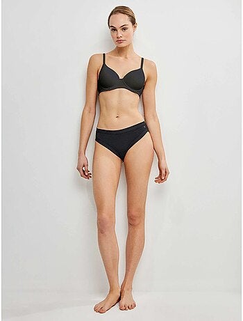 Culotte midi en microfibre