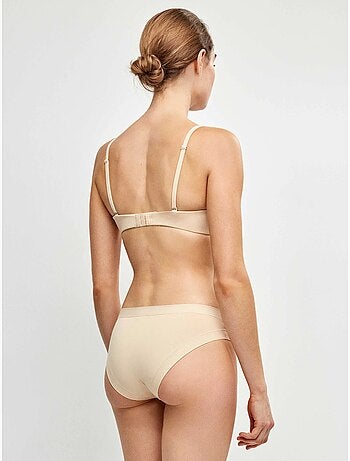 Culotte midi en microfibre