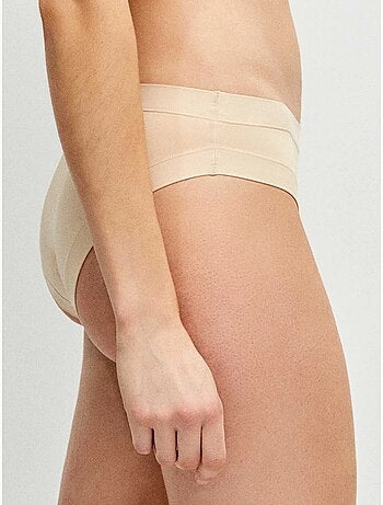 Culotte midi en microfibre
