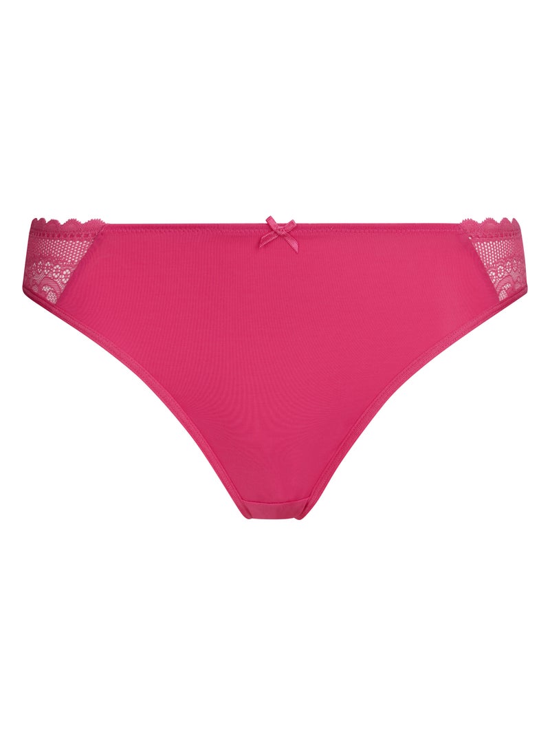 Culotte midi Feminine Line Rose - Kiabi