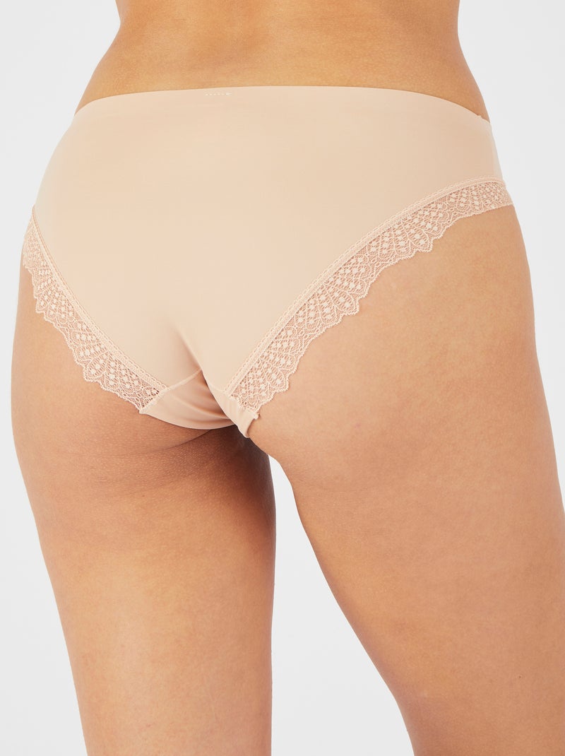 Culotte midi invisible - Damart Beige - Kiabi