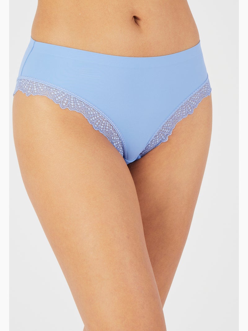 Culotte midi invisible - Damart Bleu gris - Kiabi