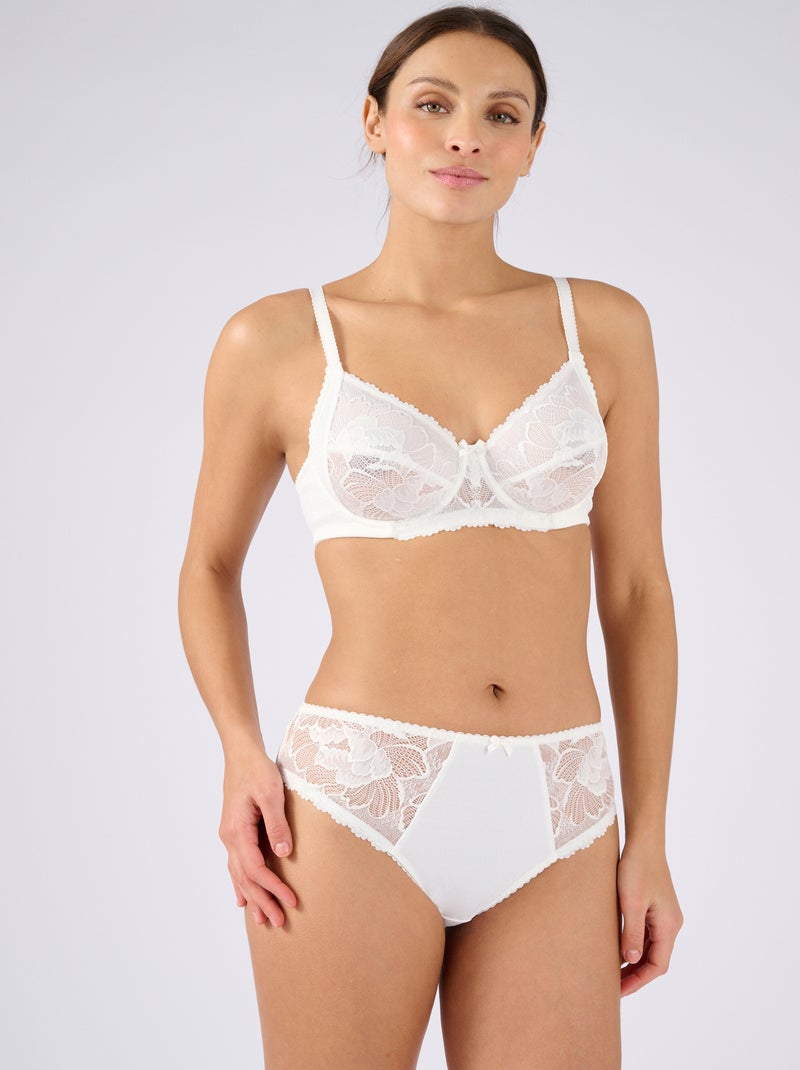 Culotte midi NINA by Damart - Damart Blanc - Kiabi
