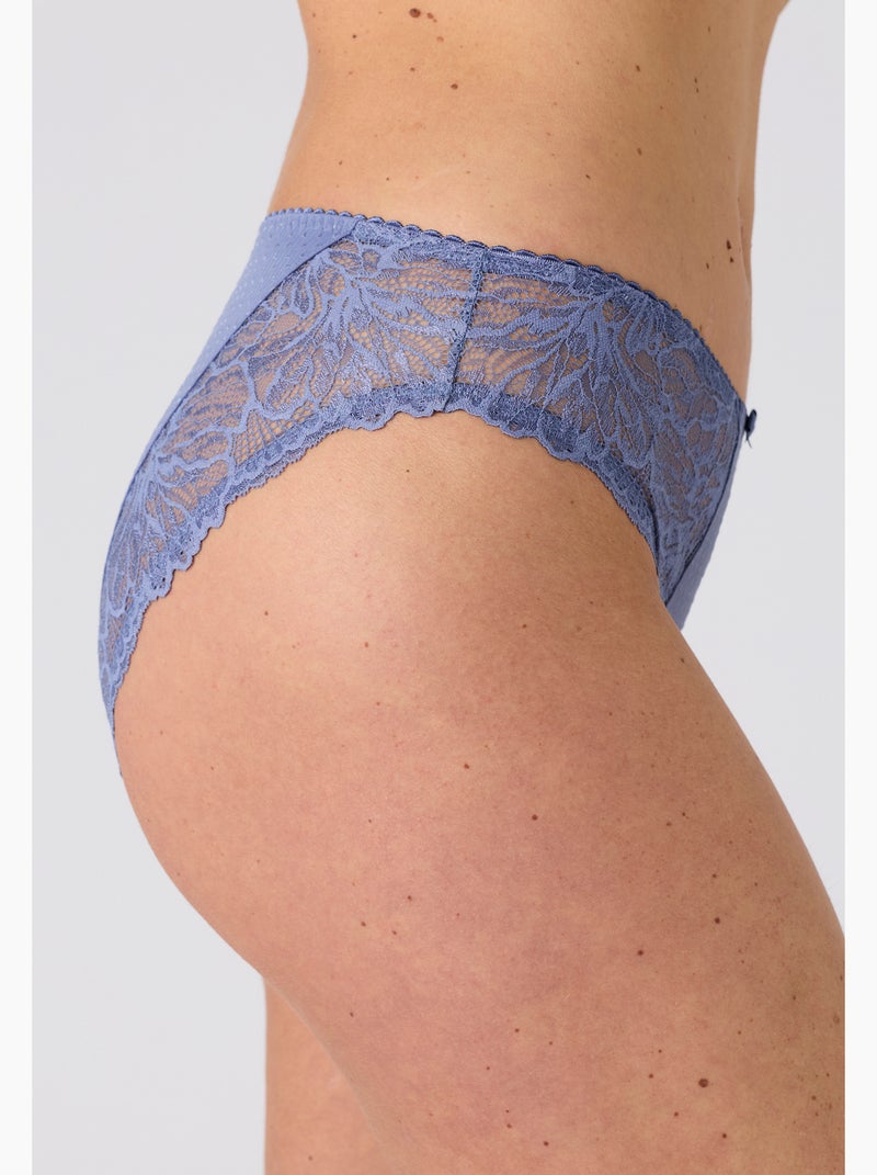 Culotte midi NINA by Damart - Damart Bleu gris - Kiabi