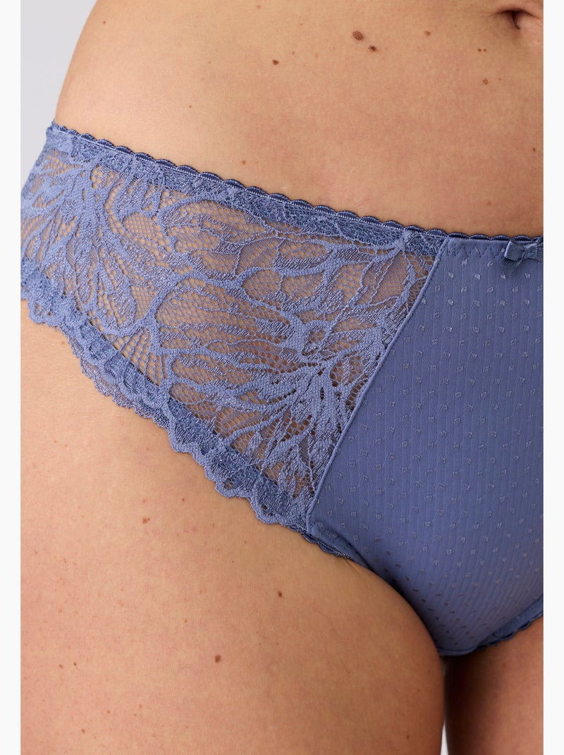 Culotte midi NINA by Damart - Damart Bleu gris - Kiabi