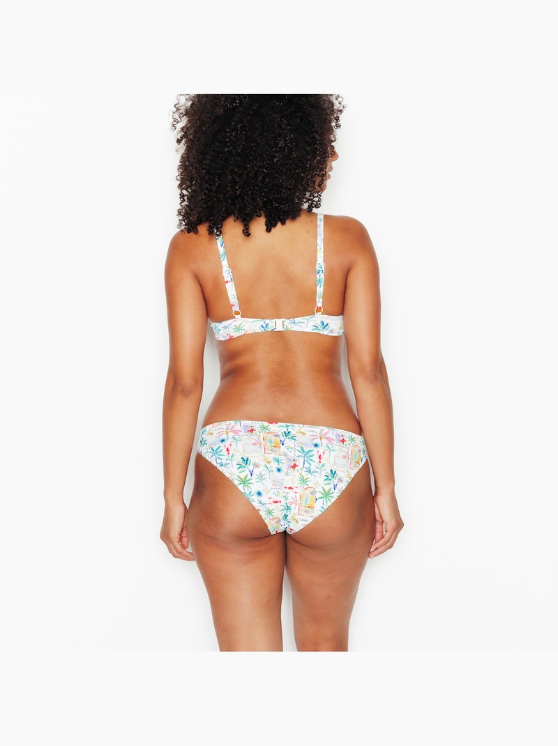 Culotte midi Papaye - RougeGorge Lingerie Blanc Multicolore - Kiabi