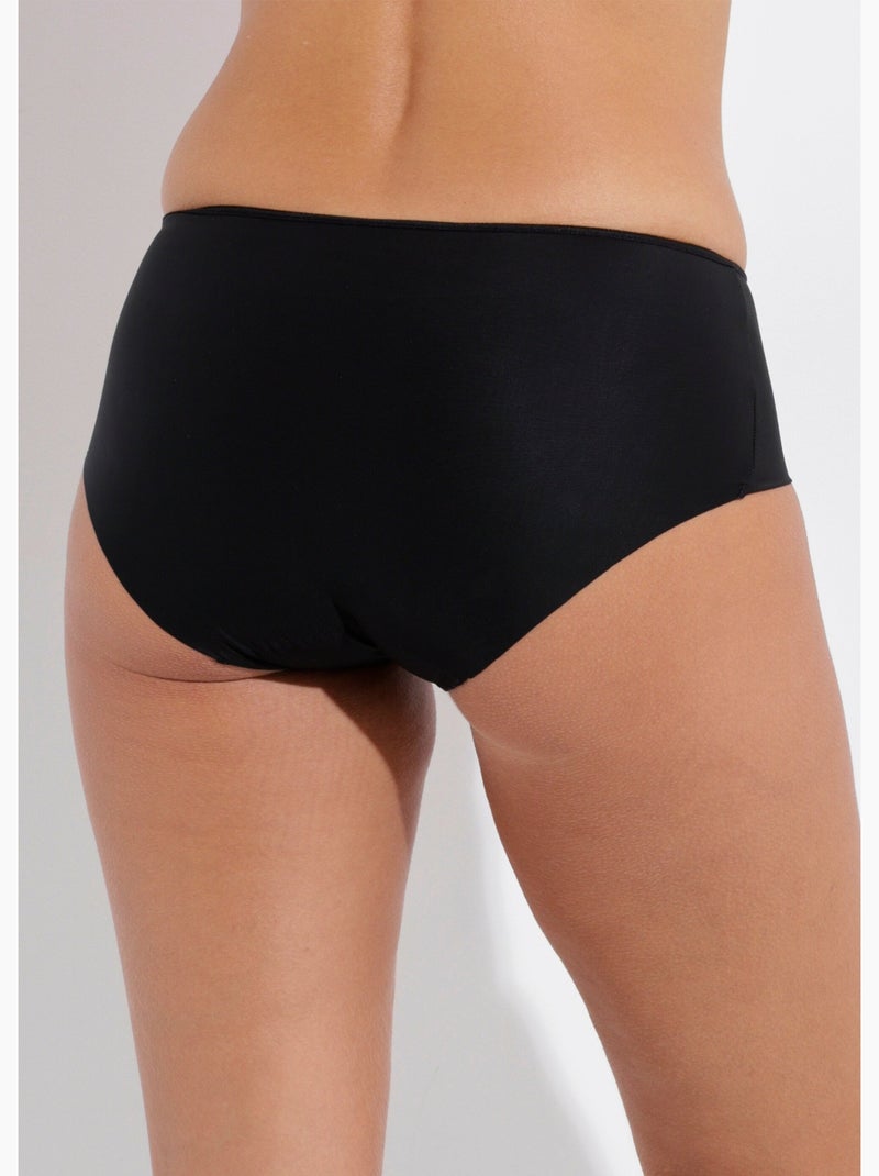 Culotte midi sculptante taille normale - Afibel Noir - Kiabi