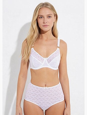 Culotte midi taille normale maille fantaisie - afibel