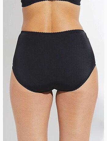 Culotte midi taille normale tulle et microfibre - Afibel