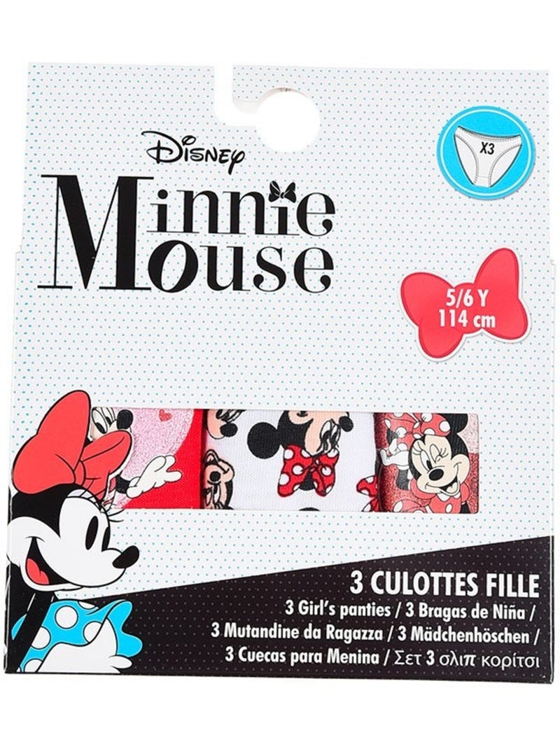 Culotte Minnie Mouse | Licence Officielle Rose/Blanc - Kiabi