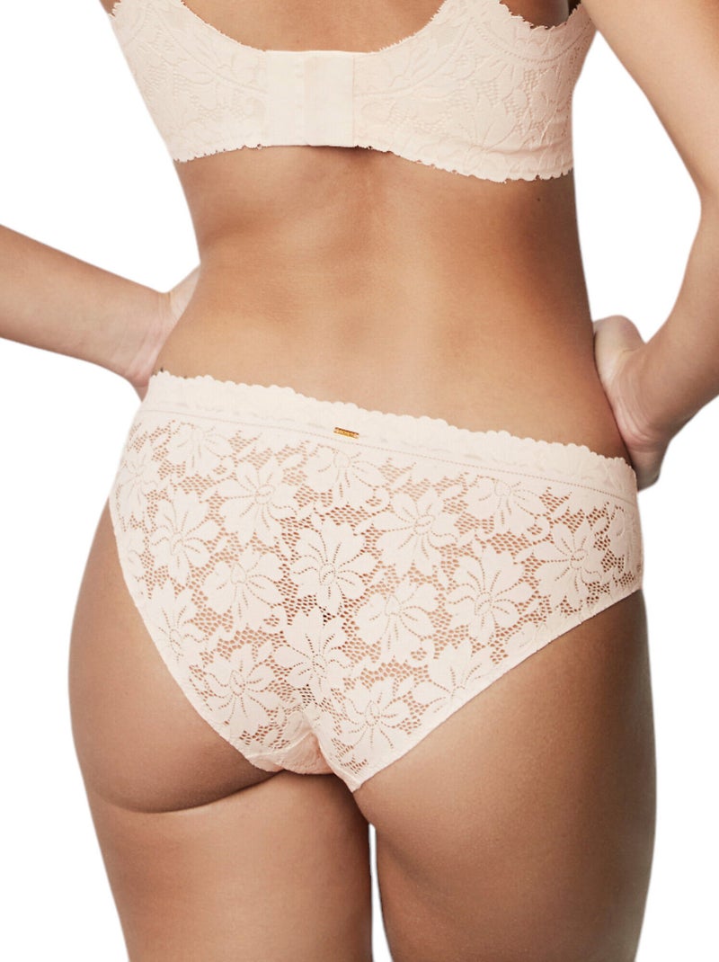 Culotte ONE AND LACE Beige - Kiabi