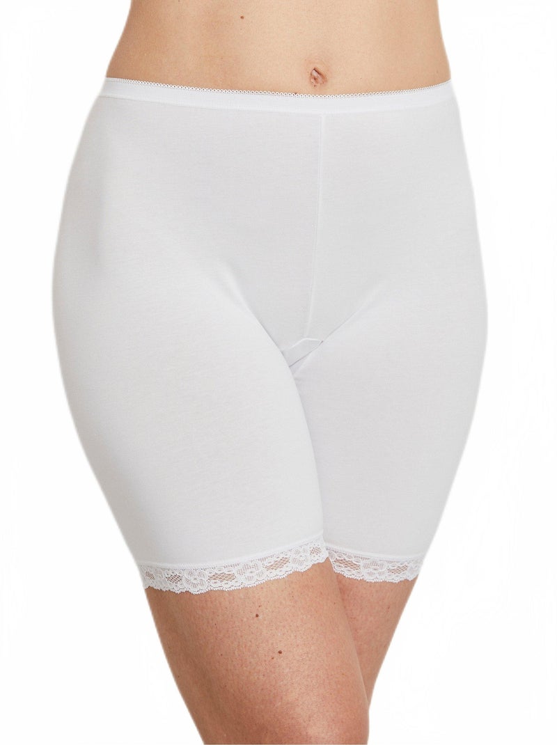 Culotte panty seconde peau - lot de 2 Blanc - Kiabi