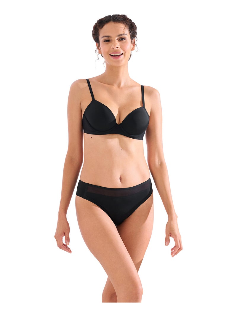 Culotte PARIS Noir - Kiabi
