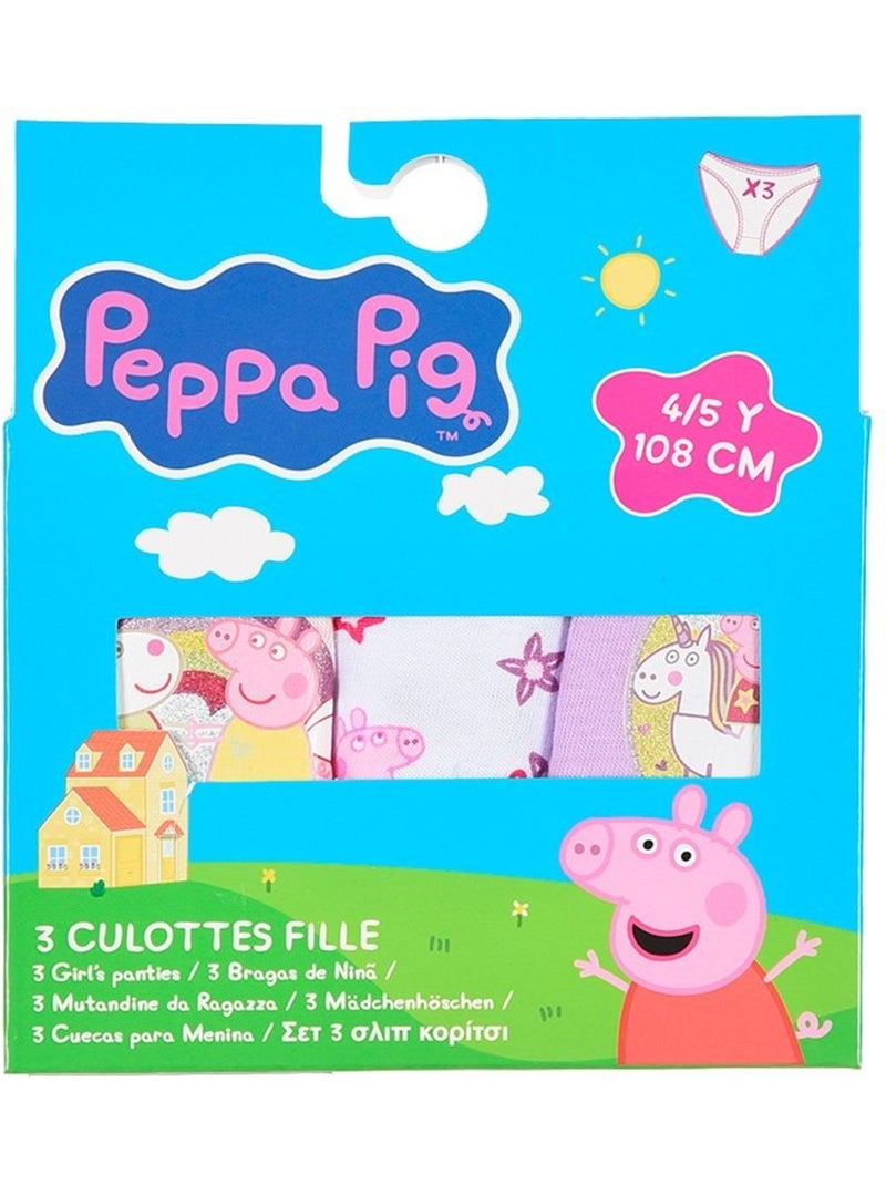 Culotte Peppa Pig | Licence Officielle Rose/Blanc - Kiabi