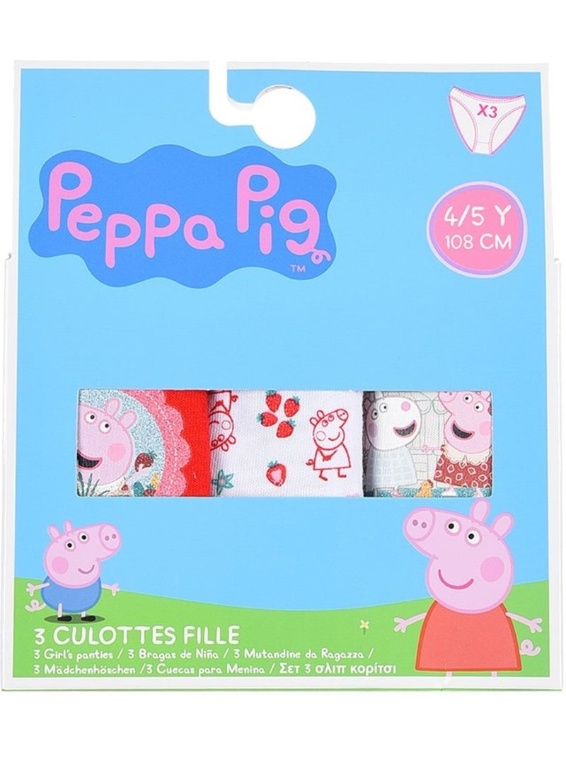 Culotte Peppa Pig | Licence Officielle Rose/Blanc - Kiabi