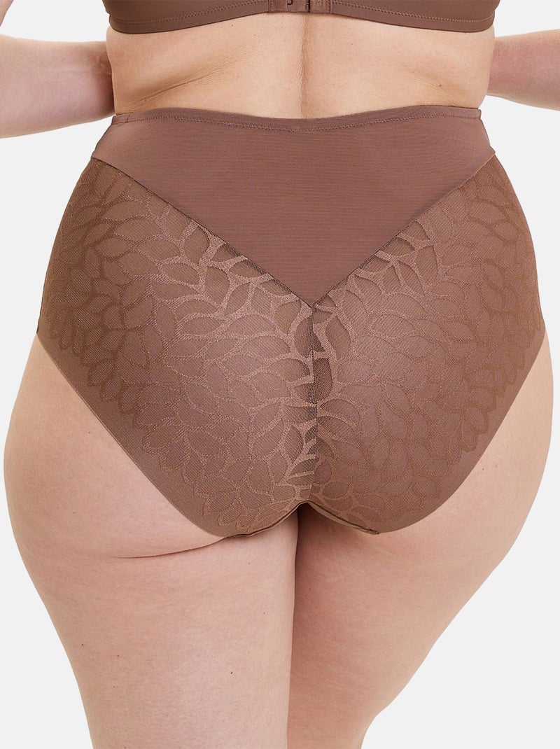 Culotte perfect curves sans complexe lingerie Marron - Kiabi