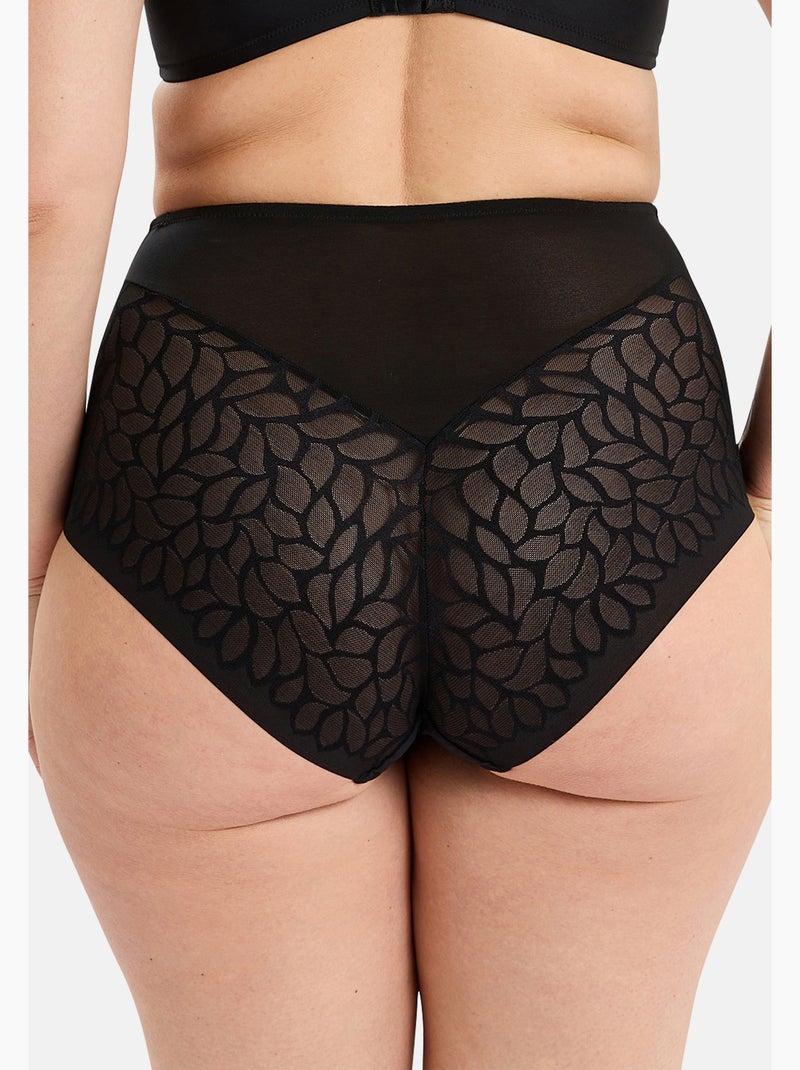 Culotte perfect curves sans complexe lingerie Noir - Kiabi