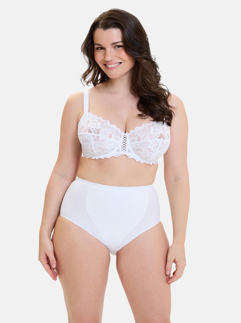 Culotte perfect lift sans complexe lingerie Blanc - Kiabi