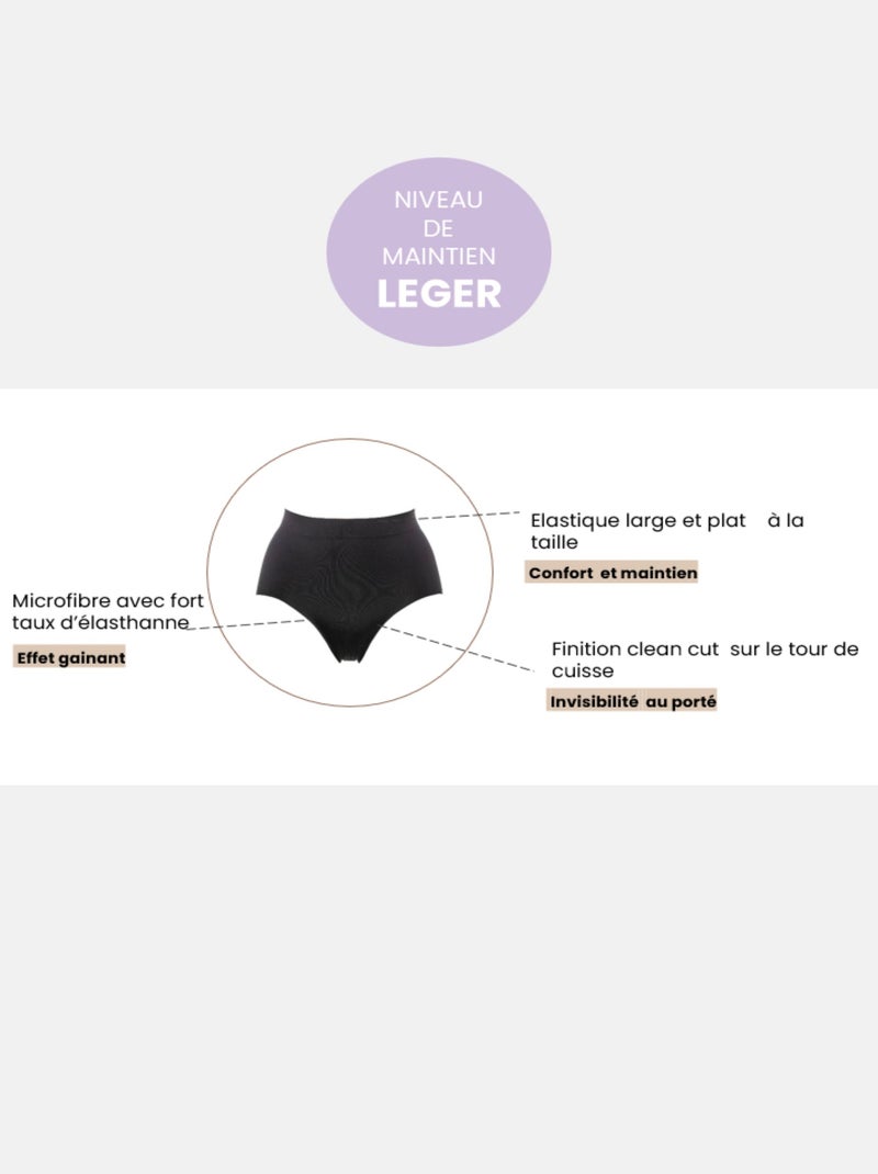 Culotte Perfect Touch Sans Complexe Noir - Kiabi
