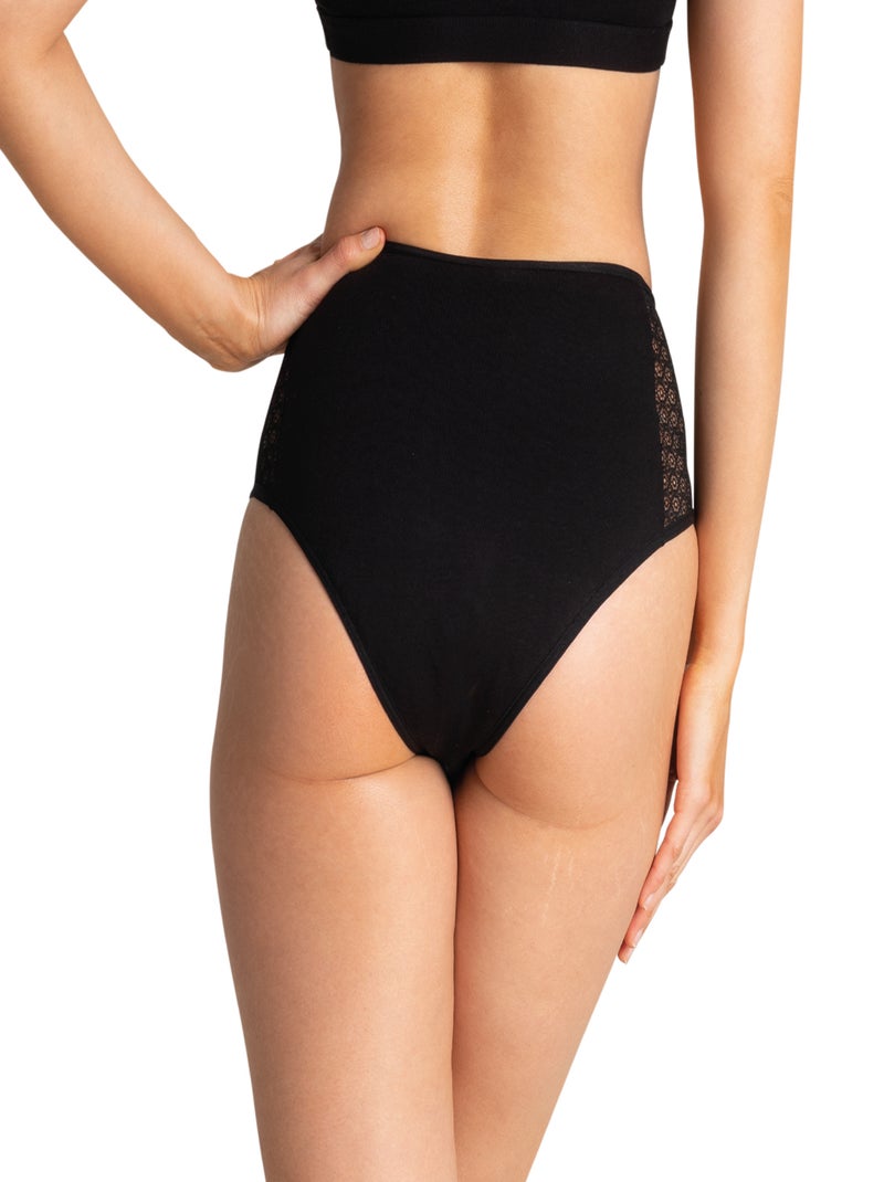 Culotte pour fuites urinaires Athena Noir - Kiabi
