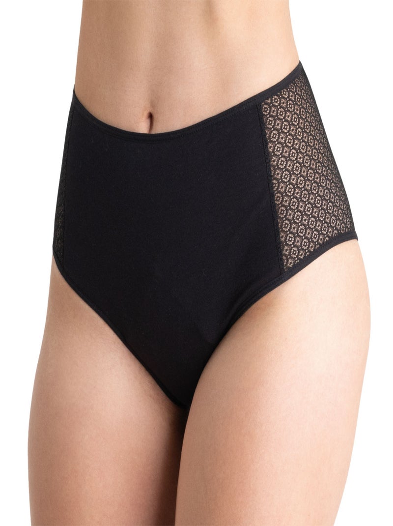 Culotte pour fuites urinaires femme Secret by Noir - Kiabi