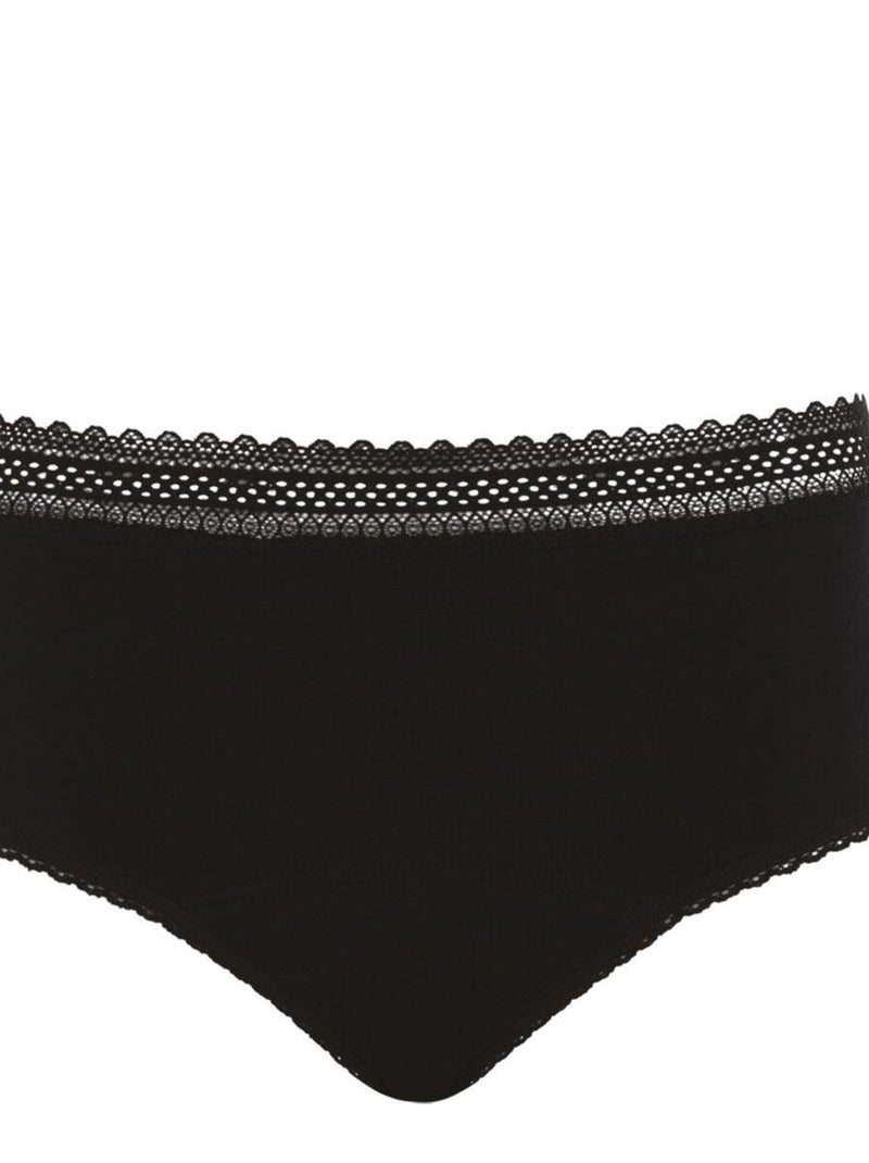 Culotte pour les règles taille haute Belle & Culottée Secret by Noir - Kiabi
